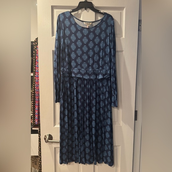 BODEN Abigail Jersey Dress 12L NWT - Picture 3 of 6